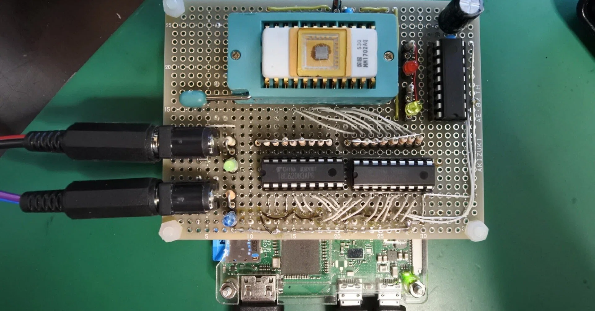 Intel 4004 (その3) 1702A EPROM用ライター(プログラマー)を自作する