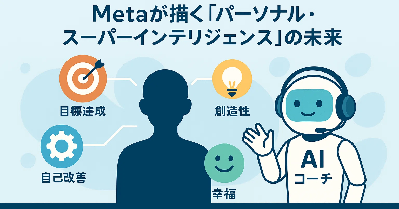 ?Metaが描く「超知能 × あなただけのAI」戦略とは？ついに始まる“自己 