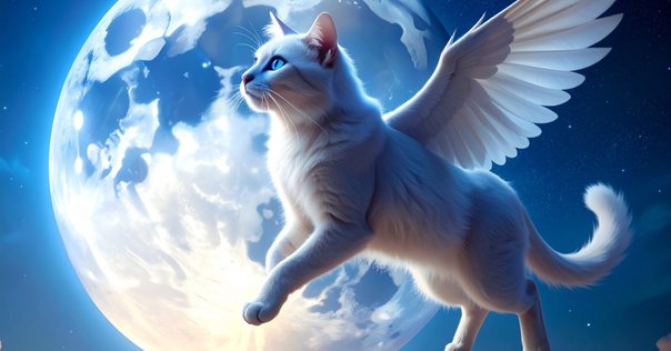 プカプカ猫　in　sky おくちのむちっとふにっと感に パンダみたいな黒いお鼻が
