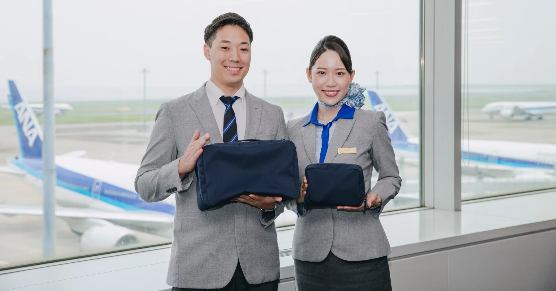 ☆値下げ☆ANA アメニティ　旅行用化粧品&ルームウェア　Lサイズ ANAのCAが実践するパッキングのコツ！旅のプロも納得した「ANA FINDS