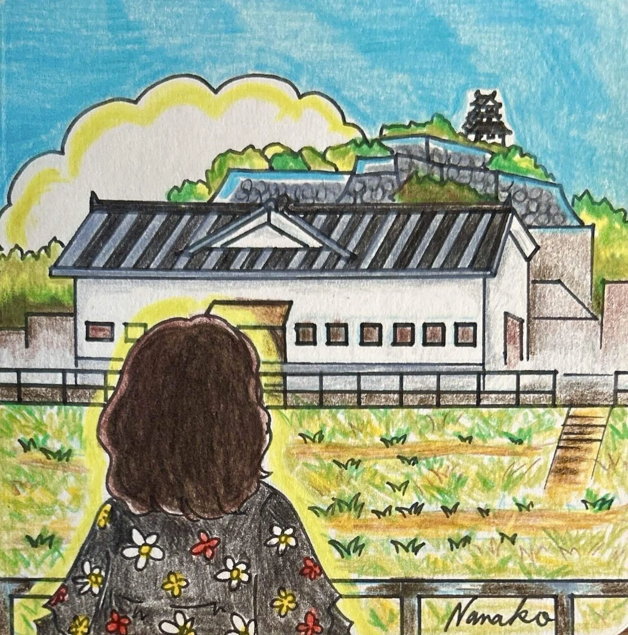 絵の中のわたしが変わった〜自画像は、無意識の鏡｜Nanako ｜食の絵日記