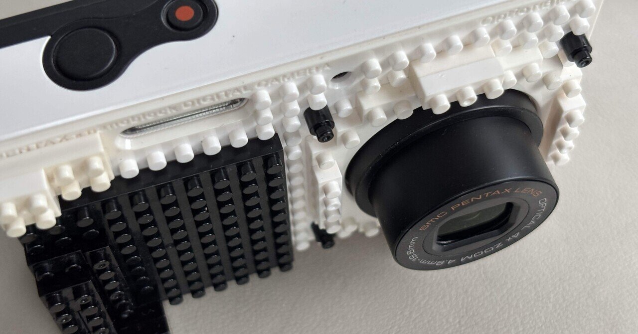 【ほぼ新品】PENTAX OPTIO NB1000 ナノブロックコラボ pentax: LEGO style optio NB1000