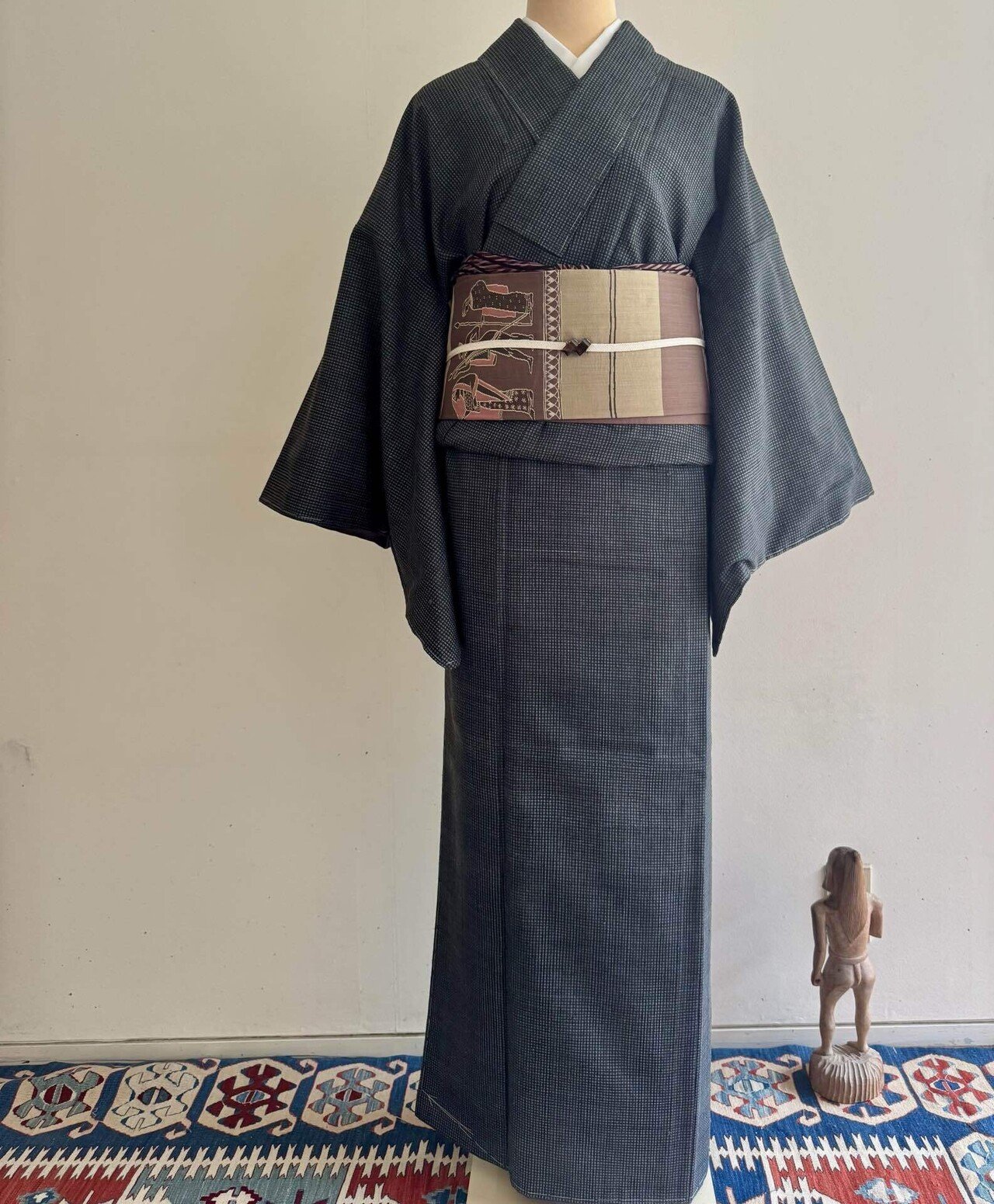 マルファクトリー紬着物｜夢吉きもの