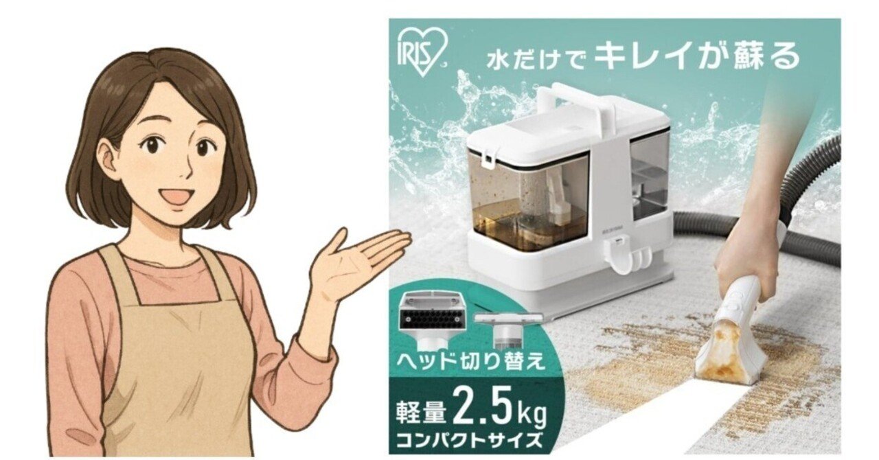 アイリスオーヤマ リンサークリーナー RNSP-P500 2024年モデル