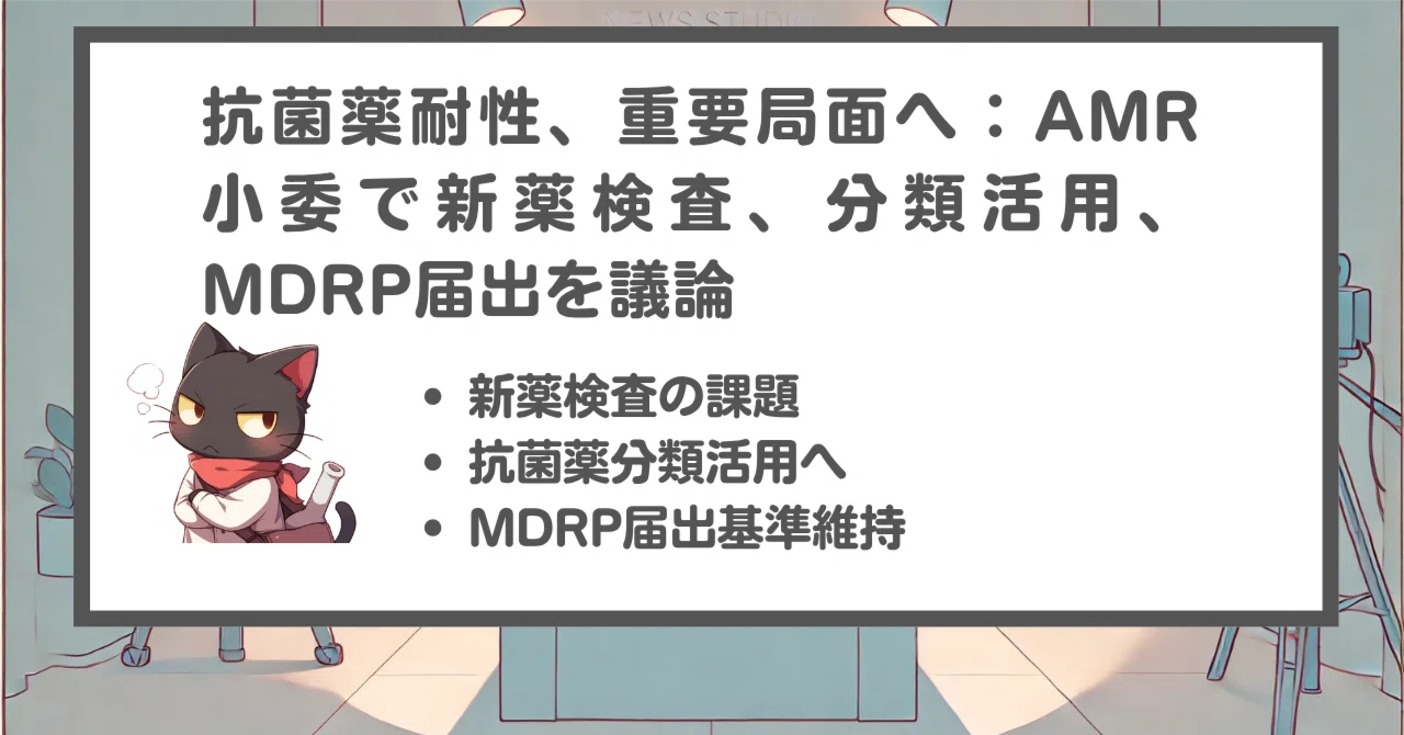 第11回厚生科学審議会感染症部会薬剤耐性(AMR)に関する小委員会｜キユシト