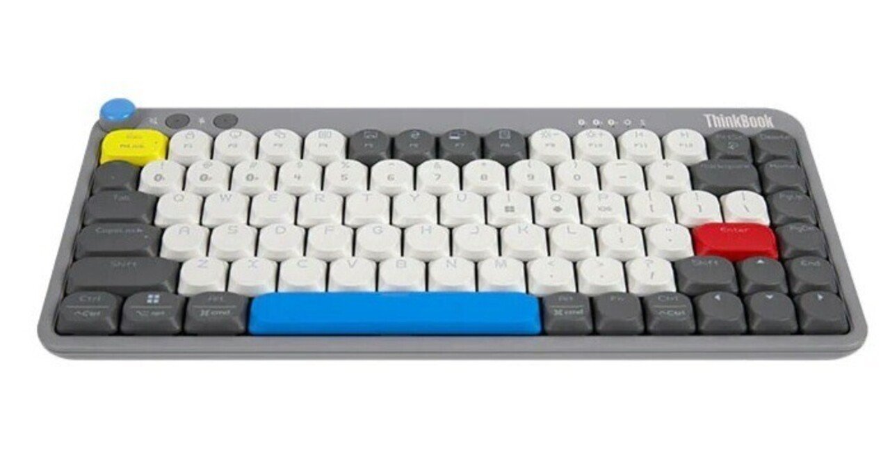 Lenovo ThinkBook KB Proを通してロープロファイル メカニカル