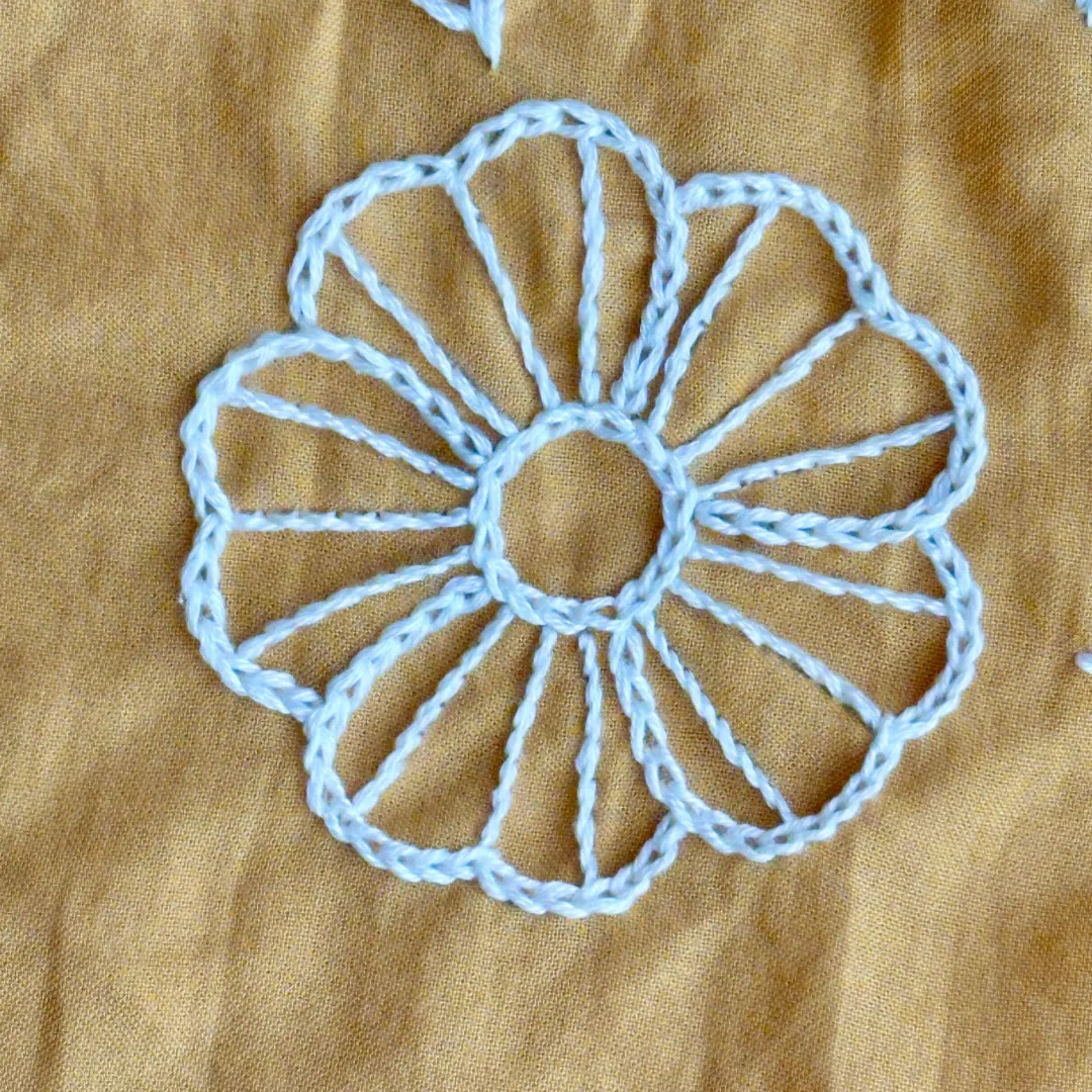 【HOW TO】アウトラインステッチとステムステッチの考察｜はなこまち/刺繍作家