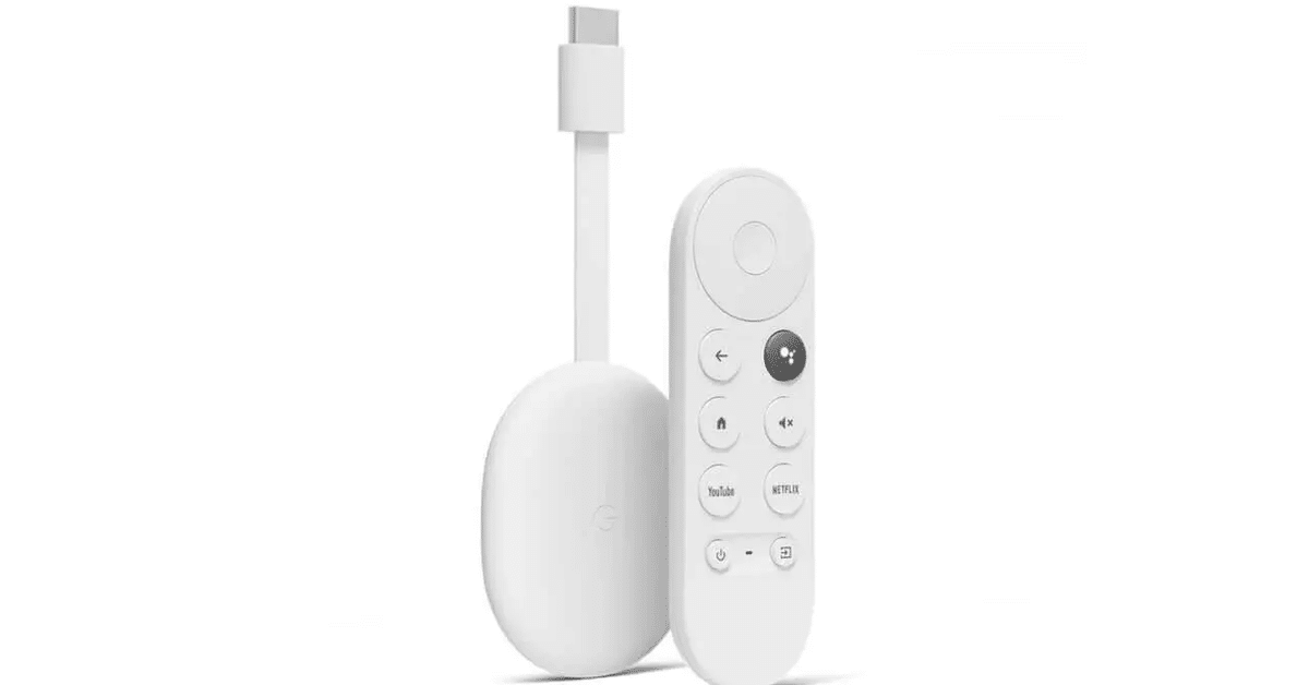 Chromecast with Google TV 4K　＋　予備リモコン Amazon | Google Chromecast 4k Snow/HD TV用アップグレード音声