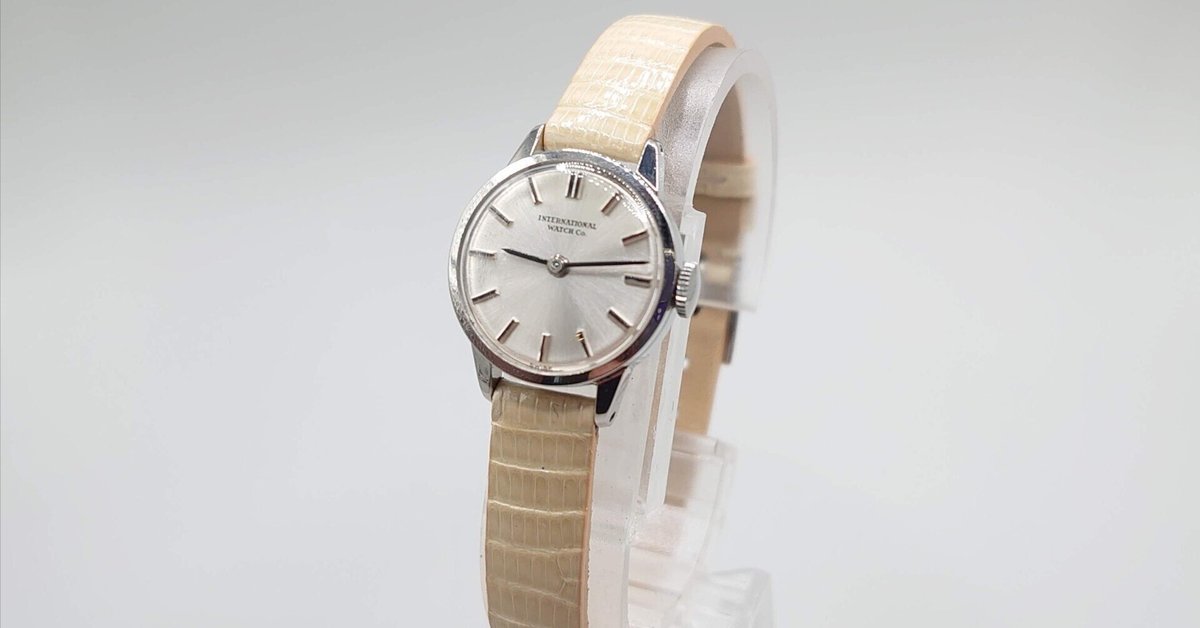 IWCレディースヴィンテージと創業者の話を少し｜Piccolo Giardino