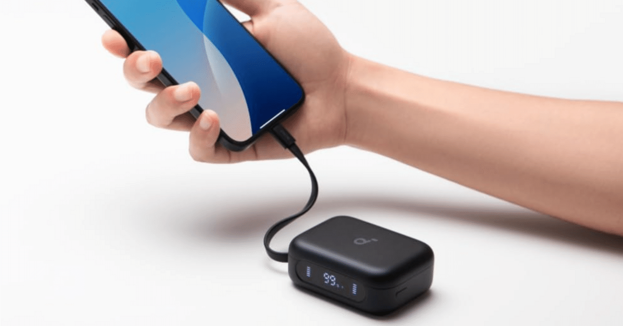 簡易レビュー】Soundcore P41iの使い勝手は？｜モバイルバッテリー搭載