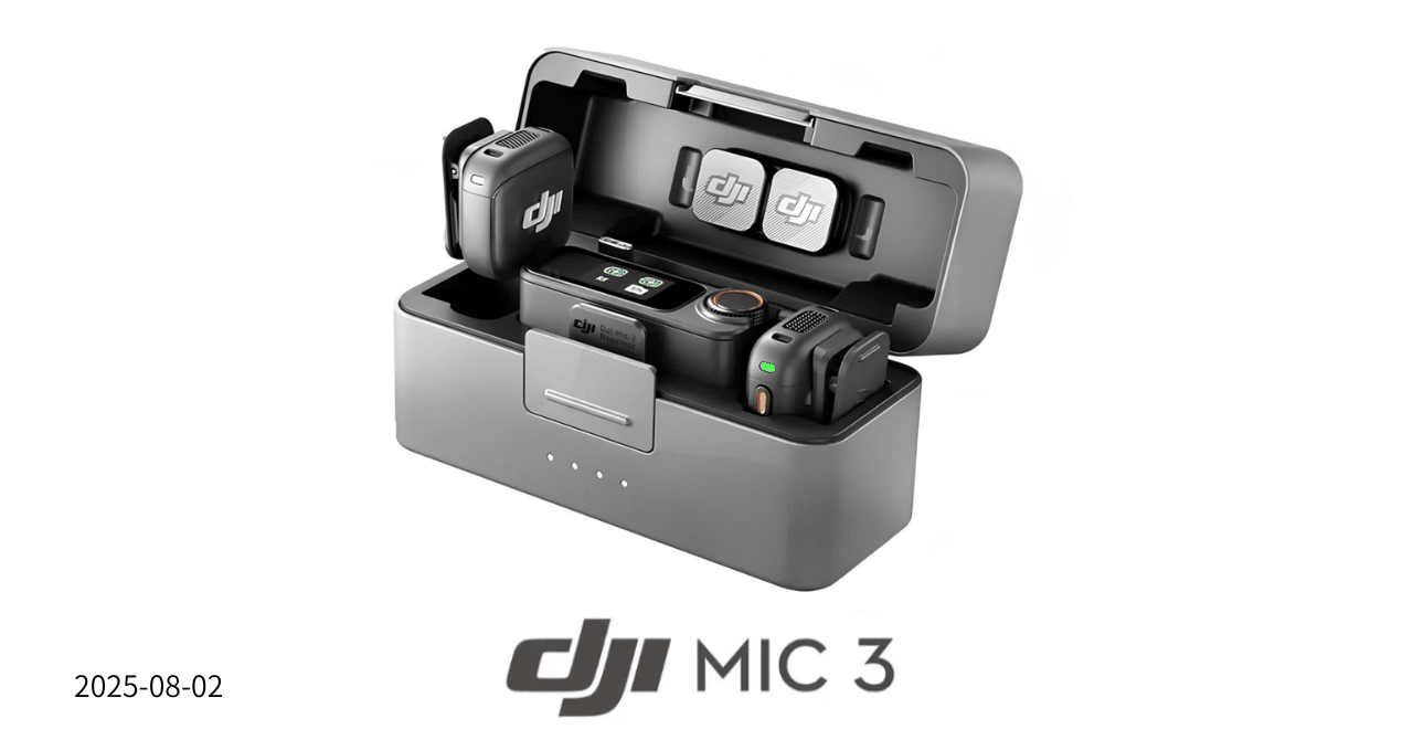 DJI Mic 3：クリエイター必見の革新的機能徹底解説｜GetGadgetGot