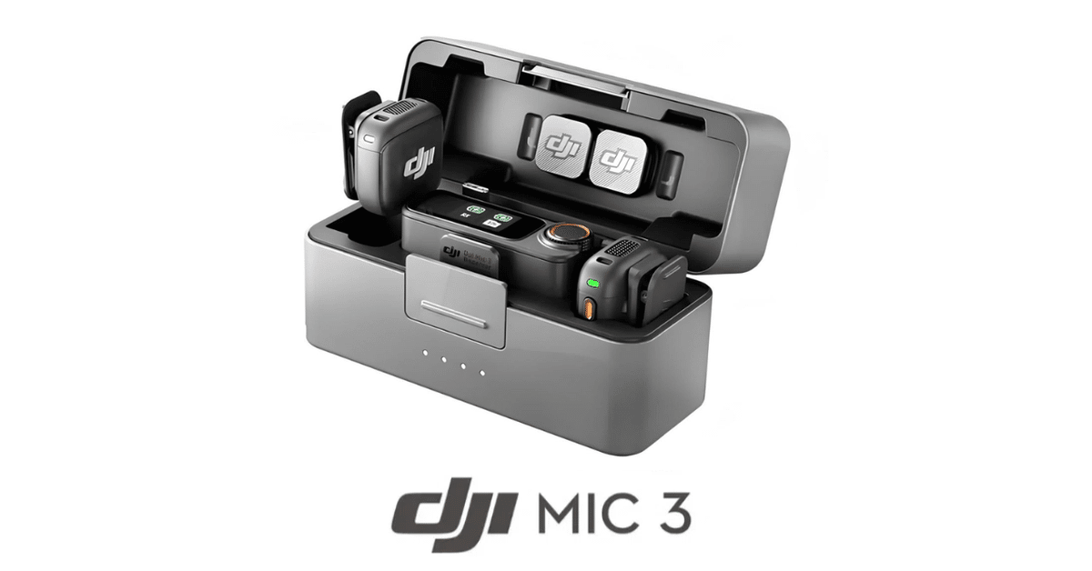 DJI Mic 3：超小型ボディで革命的な音質を実現する最新モデル