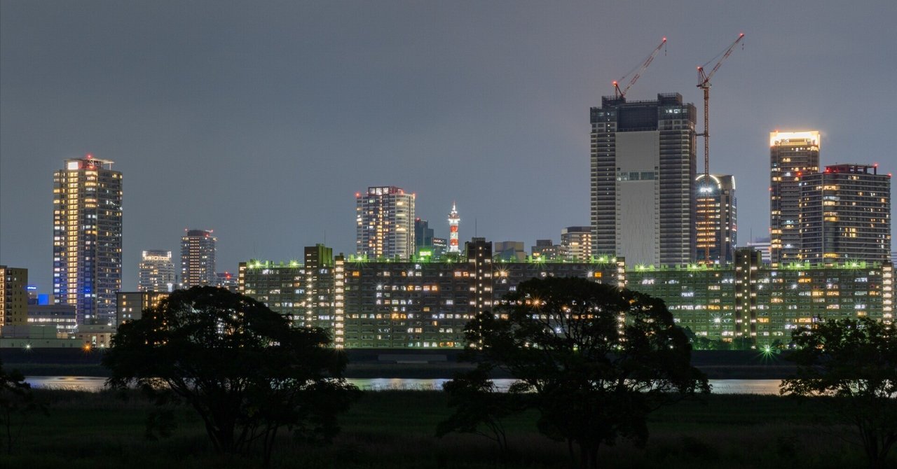 【大阪】夜景と花火〜淀川河川公園〜