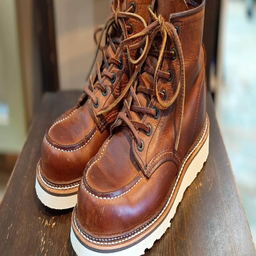 レッドウィング 1907《sole custom！》Vibram＃2021未使用 Resole/オールソール】Red Wing/レッドウィング#1907+vibram#4014
