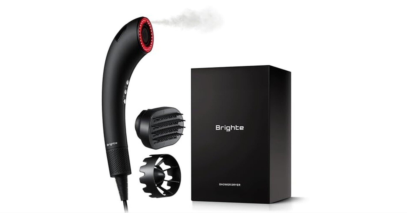 Brighte ヘアドライヤー ブラック Amazon | 【佐々木希 アンバサダー