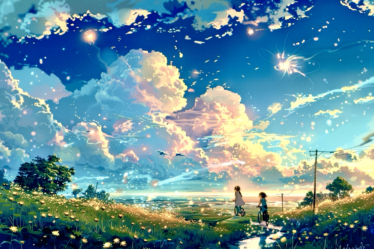 「 南画 風 の 風景画 」大雲 画 積乱雲「時をかける少女」クリアファイル | 山本二三美術館
