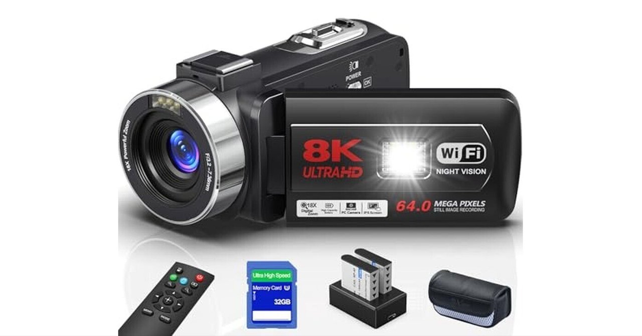 ビデオカメラ等まとめ売り　8台 楽天市場】ビデオカメラ 8K 64MP YouTubeカメラ 18倍