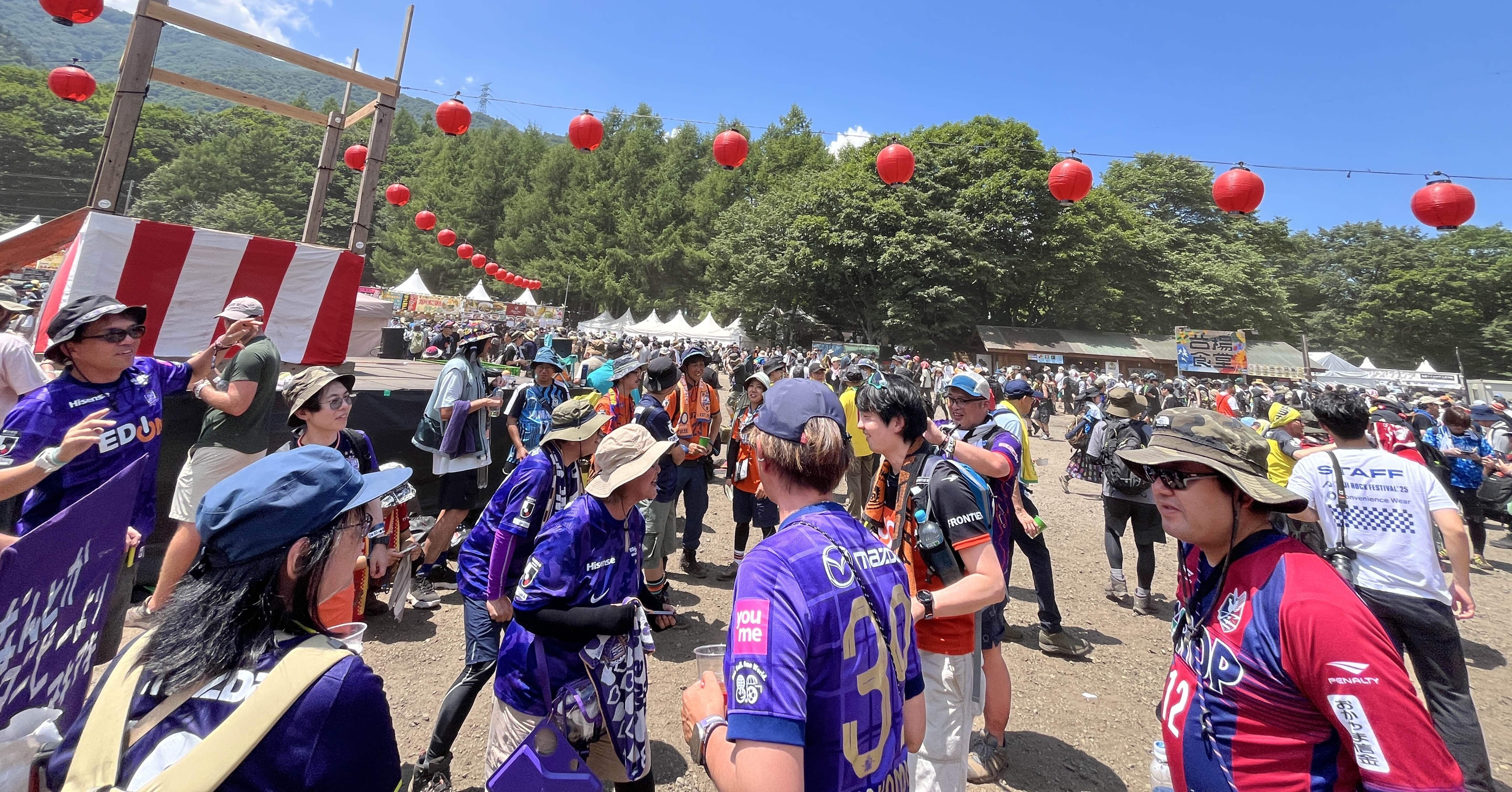 2025フジロックで、Jリーグ苗場支部に参加した話｜Norikazu Nomura