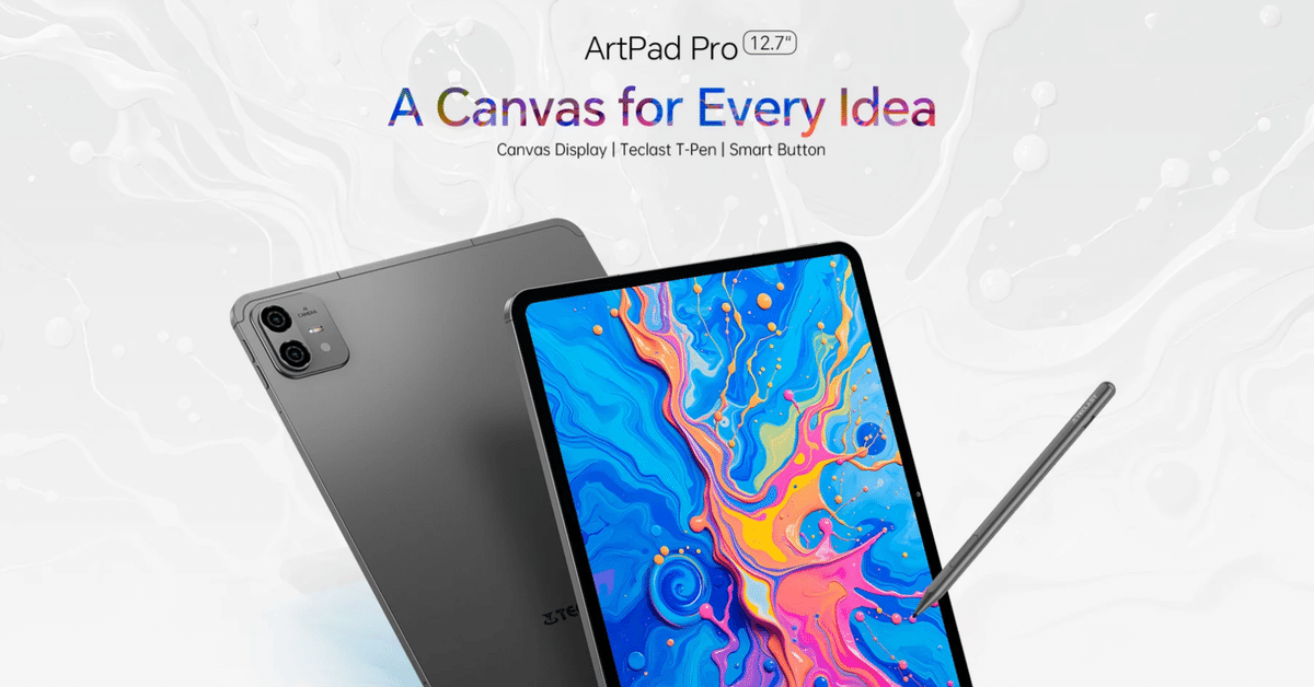 TECLAST ArtPad Pro ＋スタイラスペン 創造のすべてを、この一枚に。TECLAST Artpad Pro、ついに登場