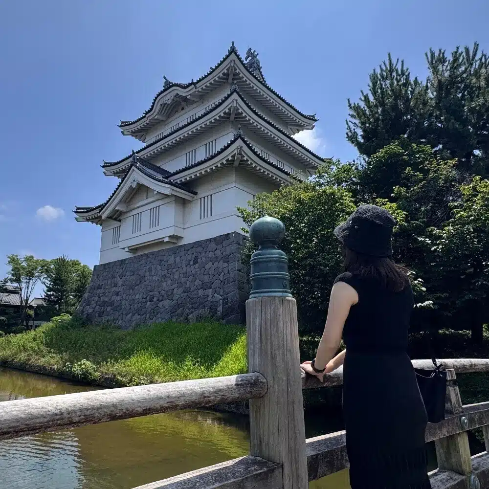 おみず。お城めぐり