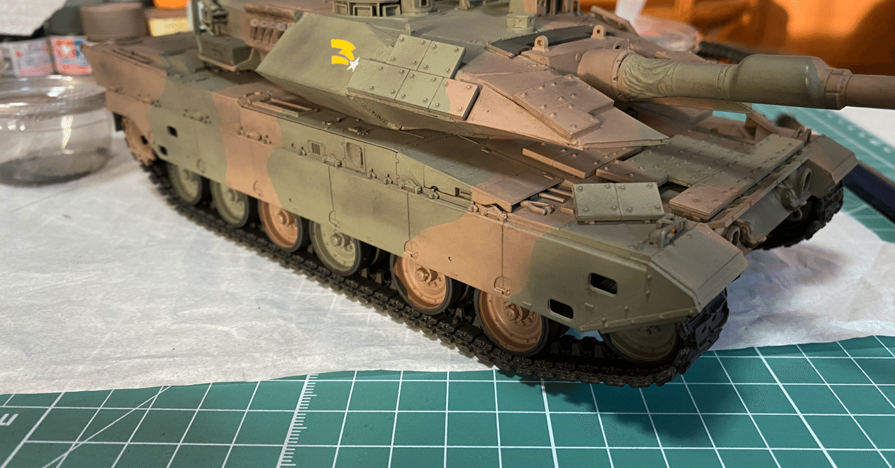 やっと完成。90式戦車改｜The Man in the HMT