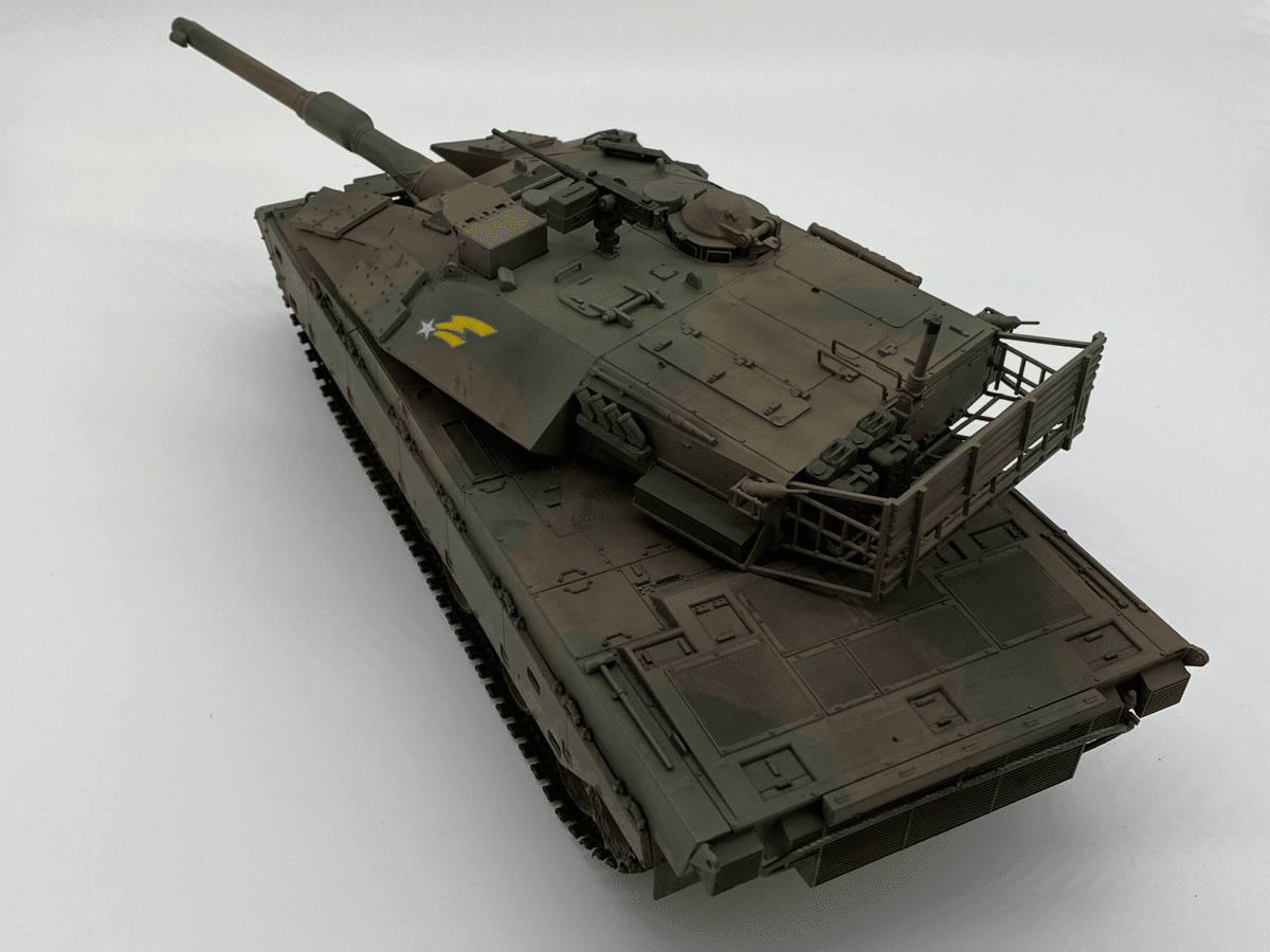 やっと完成。90式戦車改|The Man in the HMT やっと完成。90式戦車改|The Man in the HMT