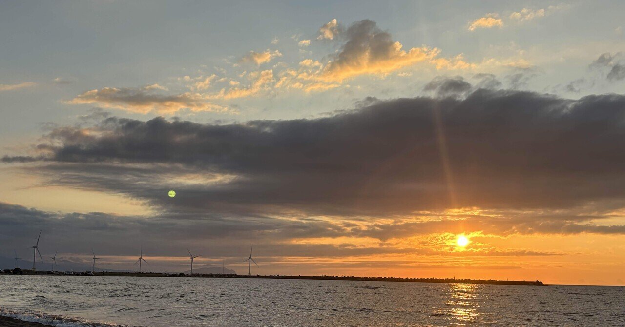 🏝️石狩の隠れ浜へ、静けさと風を感じに。隠れ家 風車ビーチ