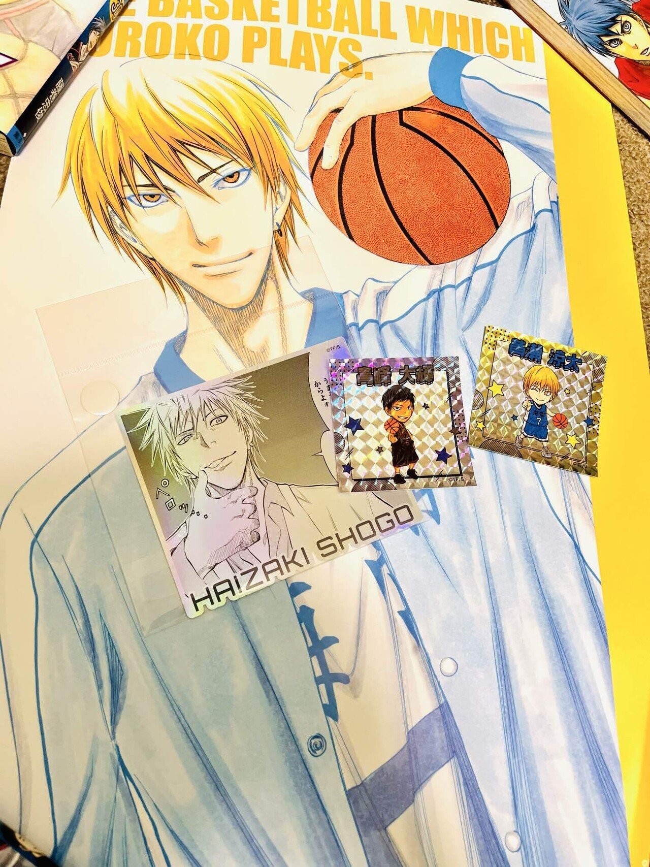 黒子のバスケ 黒バス 青峰 原作 原画 黒バス 黄瀬涼太 原作絵 ジャンプ展