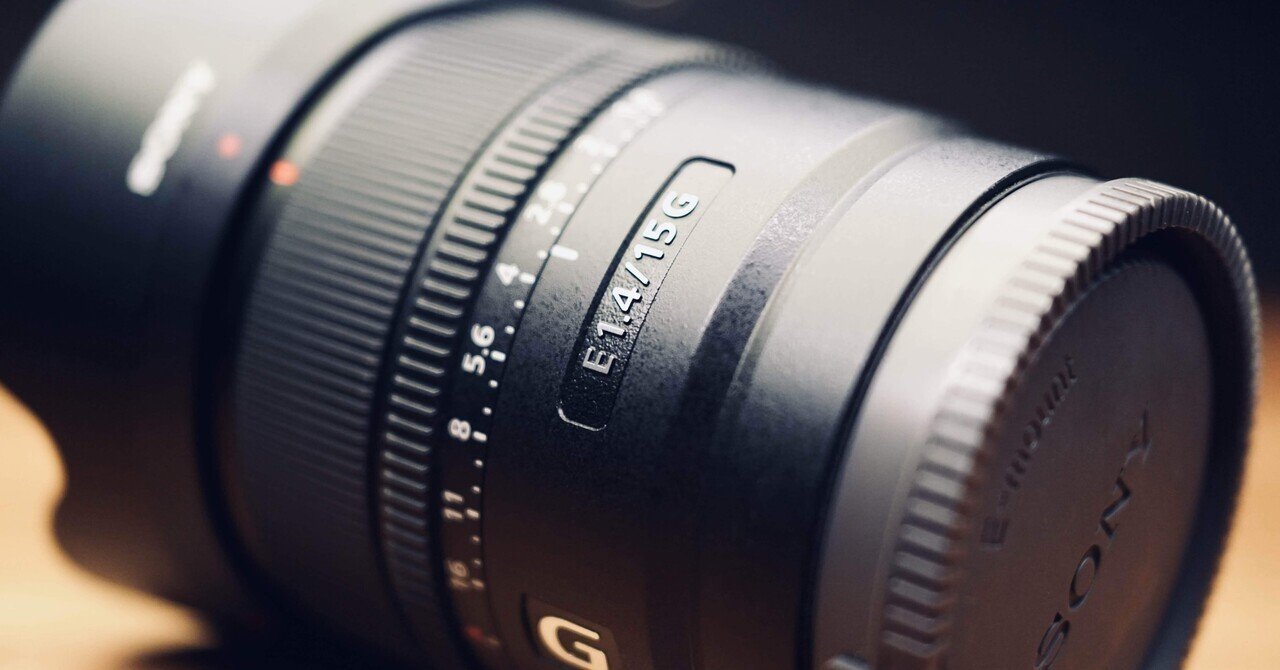 SONY E15mm F1.4 レンズ Sony E 15mm F1.4 G APS-C Large-aperture Wide-angle G Lens