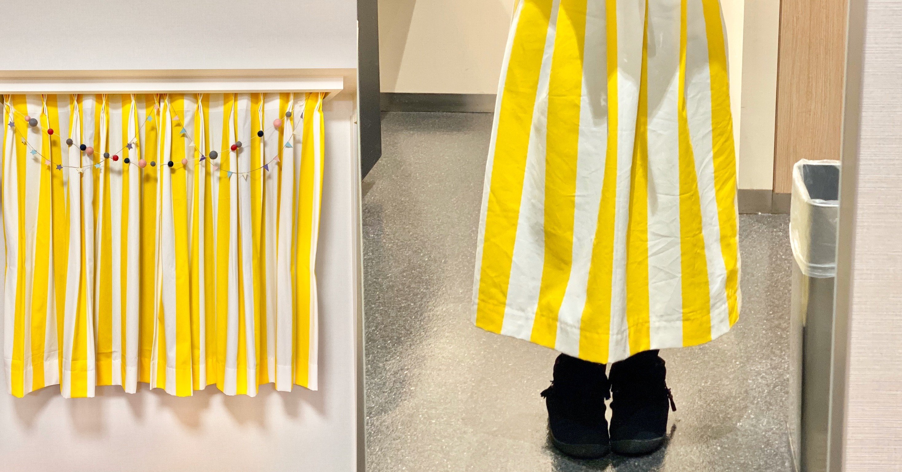 Ikeaのカーテンを作った余り布で大人スカートを作ってみた ひろみらくる Note