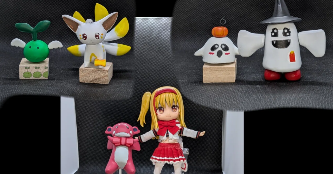 自作フィギュア 自作フィギュアを紹介しよう#2｜茶月兄チャマ