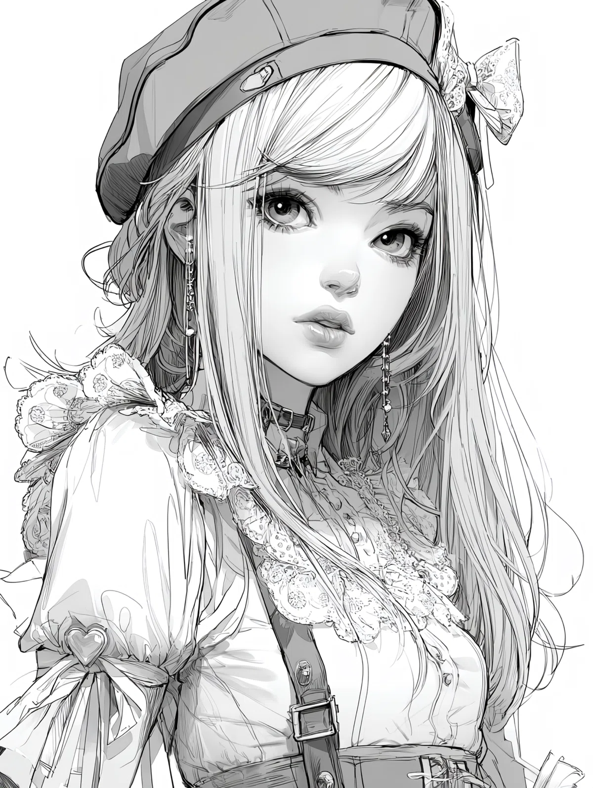 AIで描いて、私の目で整える。線画塗り絵の作り方｜IroTsumugi