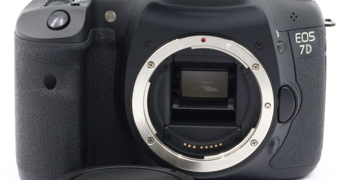 2025/08/02入荷｜Canon EOS 7D ボディ｜シャッター回数わずか288