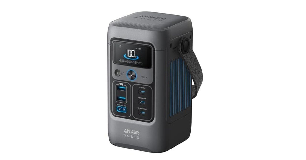 【未開封新品】Anker Solix C200 DC ポータブル電源 Anker Solix C200 DC Portable Power Station ポータブル電源