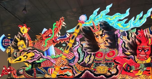 青森の伝統的なねぶた絵(800×640mm) 青森ねぶたのNFTを販売してます。｜青森ねぶた祭NFTストア