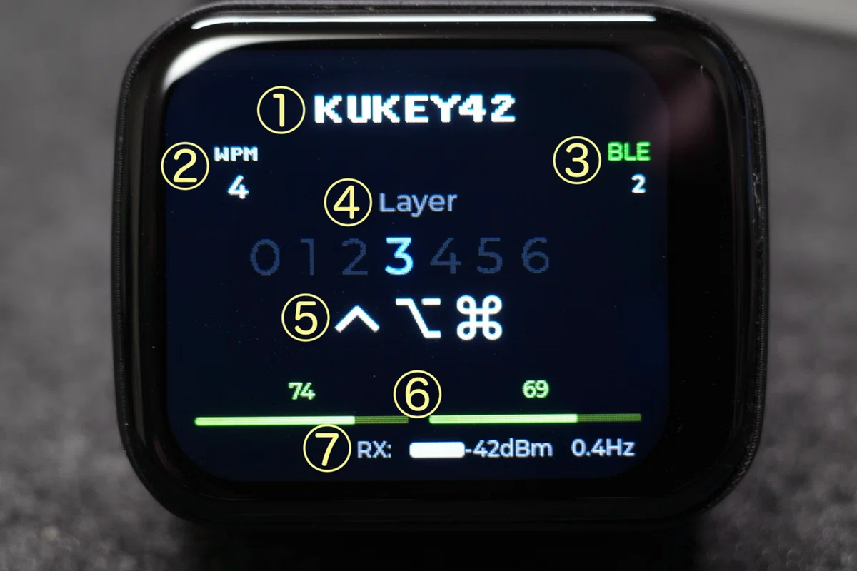[Prospector Scanner] ZMK Status Display Device Setup Guide｜おぐ