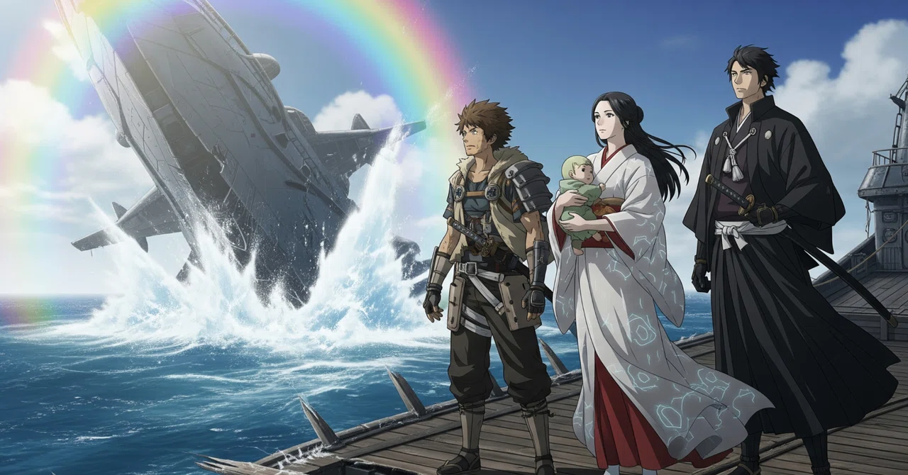 Tanabata Bamboo-Cutter SF Period Drama 'Natto Sky, Moon Boat' Part 24 ...