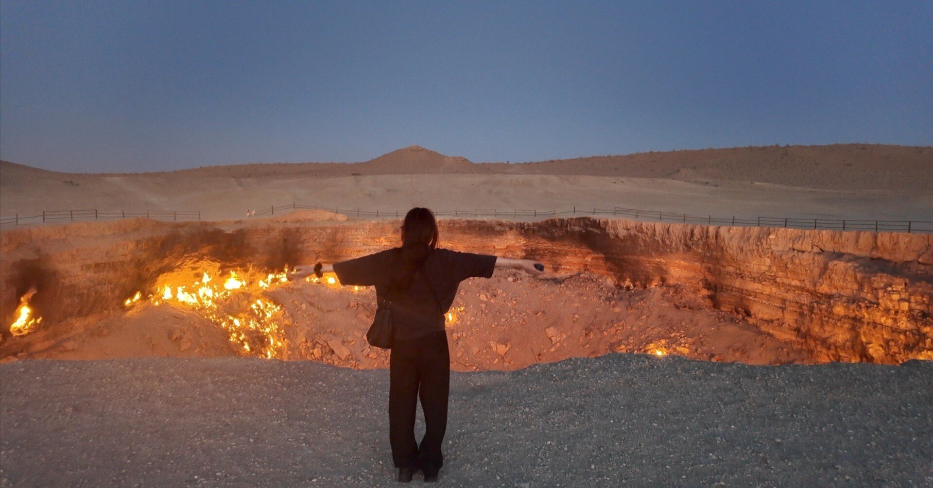 念願のトルクメニスタン訪問記②（過酷な地獄の門編）｜視力0.7