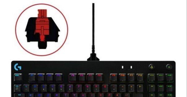 プロも選ぶゲーミングギア】Logicool G PRO 赤軸ゲーミング