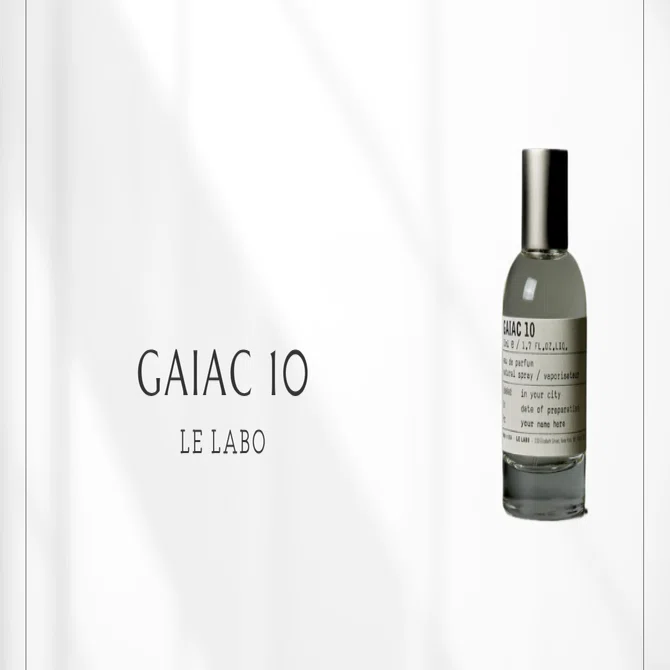 ガイアック10（Le Labo）｜東京限定、香らない香水の秘密｜香水メモ by