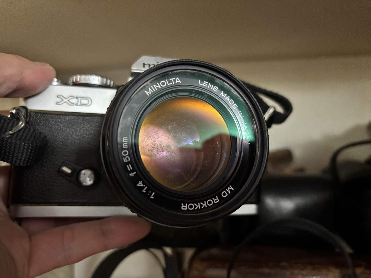 MINOLTA ミノルタ XD　MD ROKKOR 50mm 1:1.4付き Minolta MD Rokkor-X 50mm f/1.4 Lens | eBay