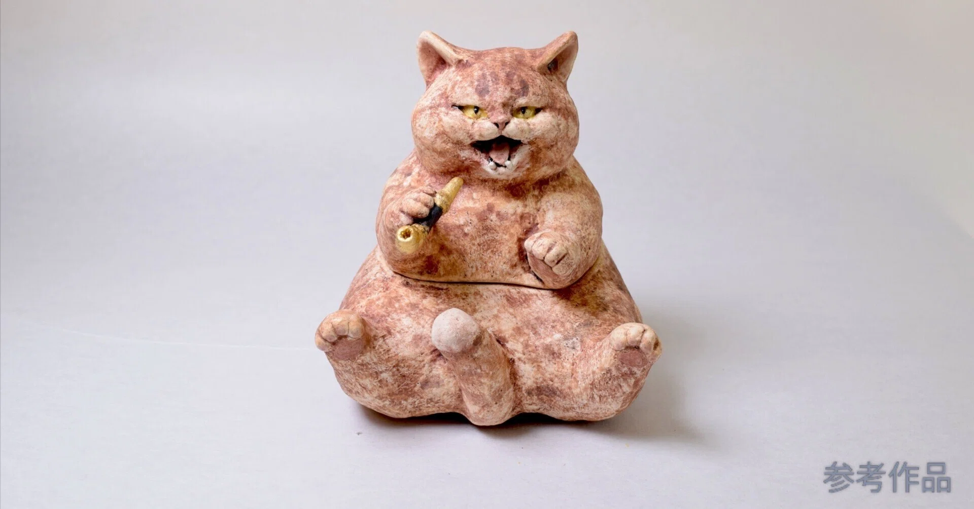 沖縄デパートリウボウ「猫づくし展2」 作家紹介【白亜器】｜王冠印雑貨店