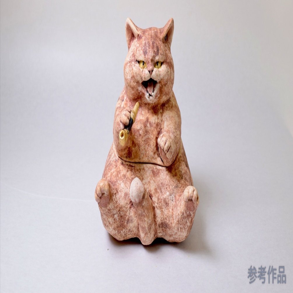沖縄デパートリウボウ「猫づくし展2」 作家紹介【白亜器】｜王冠印雑貨店