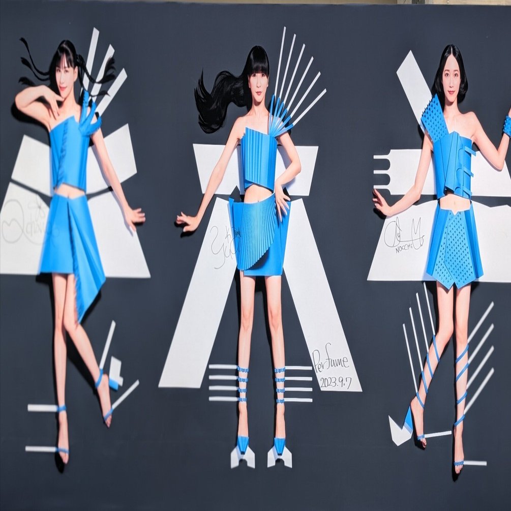 歌岡さん専用　パヒューム3本セット 盛岡さんさ踊りツアー2025 ①岩手県立美術館「Perfume COSTUME MUSEUM