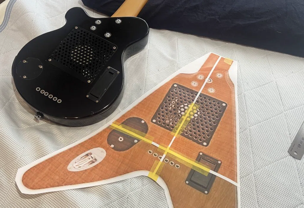 ジャンクギター遊び】Pignose PGG-100 V-shape Mod.(その①テンプレと