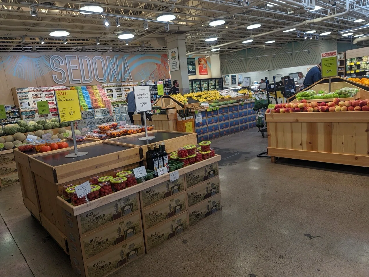 2023年9月アメリカ横断の旅DAY11-5-セドナでWhole Foods Market＆“青い