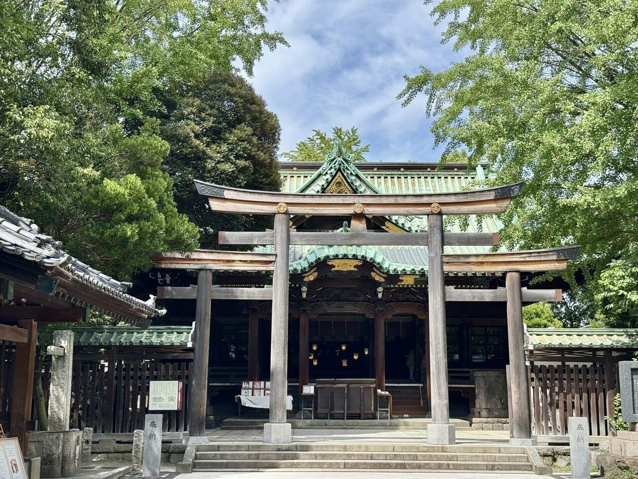 牛嶋神社②三輪鳥居｜福田博之
