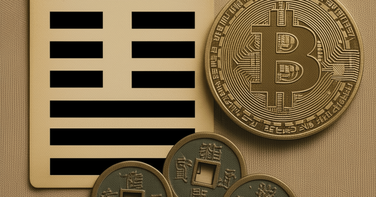 📈ビットコイン易占【余談として、占いの当たる確率を計算してみた】〜易占で読む明日の相場〜｜雅