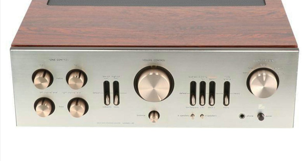 LUXMAN L-1 プリメインアンプ 本日見つけた掘り出し物】高音質を楽しめるLUXMANプリメイン