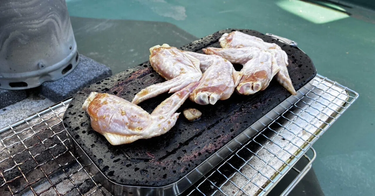 溶岩プレート　焼肉　バーベキューに！ 楽天市場】フライパン 溶岩プレート 溶岩石プレート 岩盤 焼肉プレート